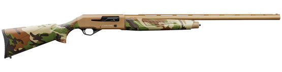 Charles Daly 601 Field with FDE and woodland camo finish